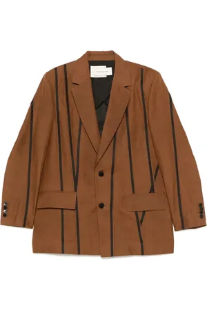 Feng Chen Wang Blazer met gestreept detail