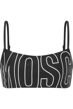 Moschino Bikinitop met logoprint