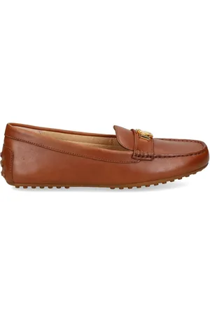 Ralph Lauren Barnsbury leren loafers