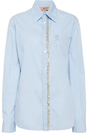 Nº21 Blouse verfraaid met kristal