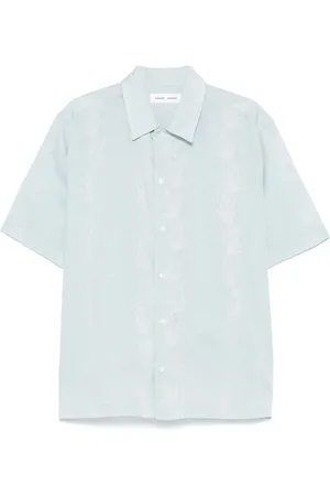 Samsøe Samsøe X Saayo overhemd met jacquard