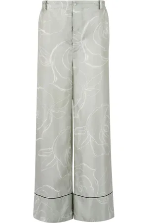 Marni Palazzo broek met print