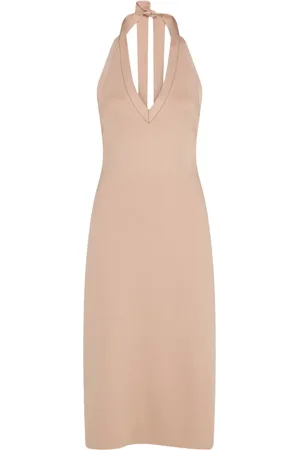 Salvatore Ferragamo Jurk met halternek