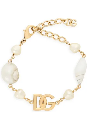Dolce & Gabbana Armband met schelpen en DG