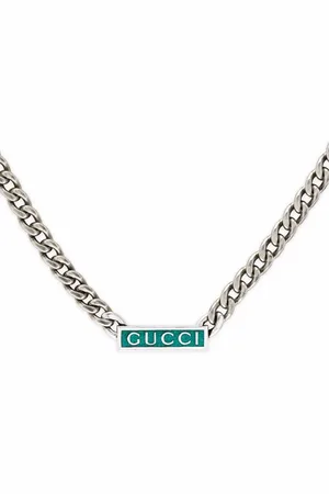 Gucci Halsketting met logoplakkaat
