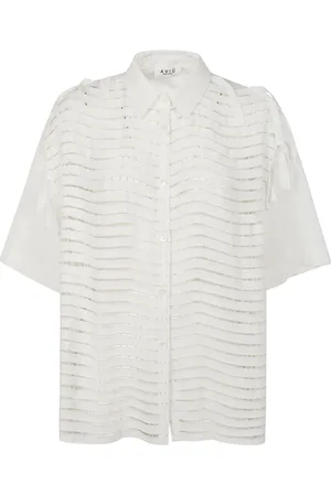 AVIÙ Blouse met korte mouwen