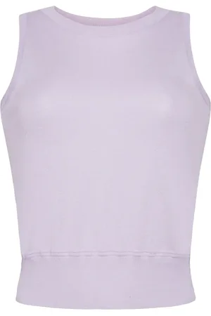 ADAM LIPPES Shell fijngebreide top