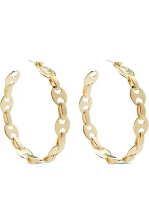 Paco rabanne Oorringen met schakelketting