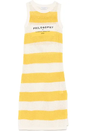 PHILOSOPHY DI LORENZO SERAFINI Gehaakte jurk