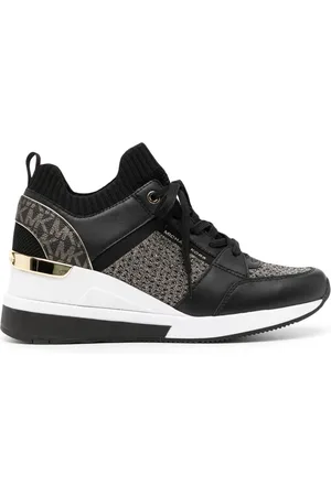 Michael Kors Georgia sneakers met sleehak