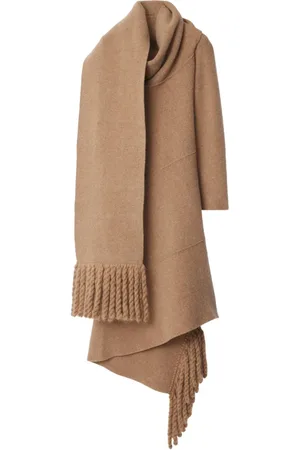 Burberry Jurk van wolblend met sjaaldetail