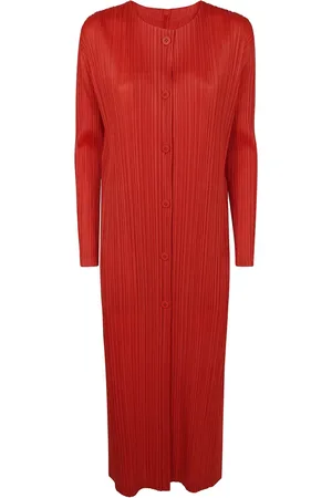PLEATS PLEASE ISSEY MIYAKE Manteau midi