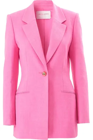 Carolina Herrera Blazer met enkele rij knopen