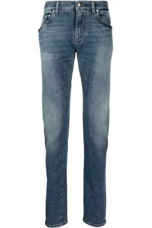 Dolce & Gabbana Jeans met logoplakkaat