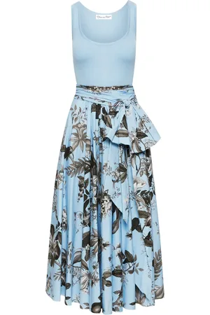 Oscar de la Renta Flora & Fauna midi