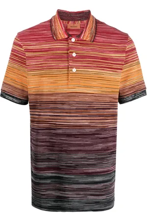 Missoni Poloshirt met gestreept patroon