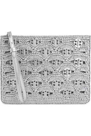 Paco rabanne Raffia clutch