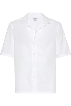 Brunello Cucinelli Katoenen overhemd