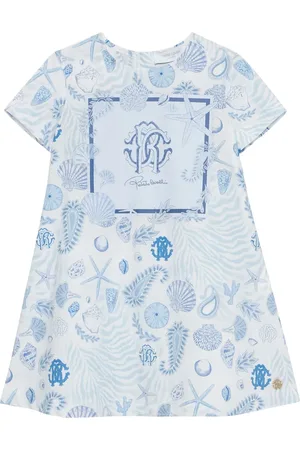 Roberto Cavalli Jurk met logoprint