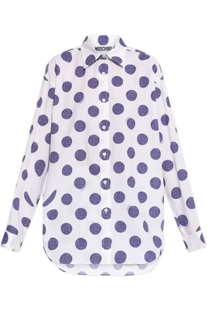 Moschino Katoenen blouse met print