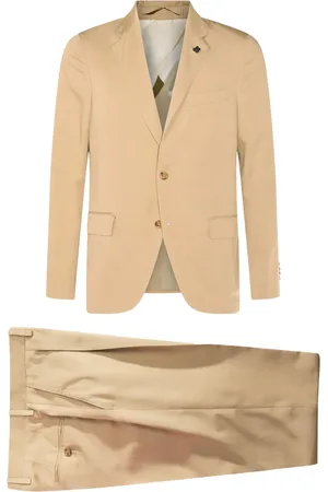 LARDINI Blazer met broche