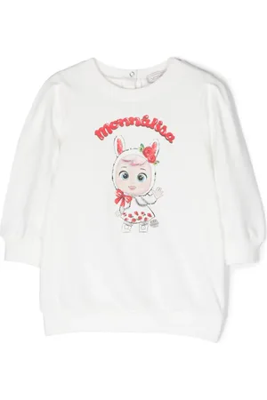 MONNALISA Jurk met logoprint