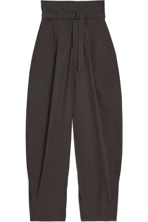 LEMAIRE Folded broek met tailleband