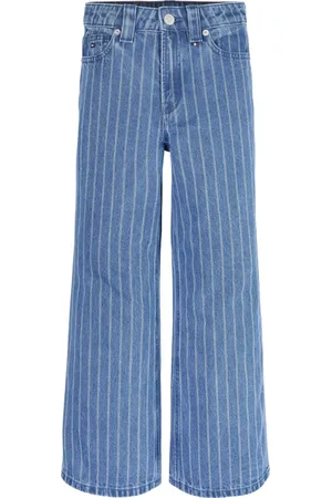Tommy Hilfiger Gestreepte jeans met wijde pijpen