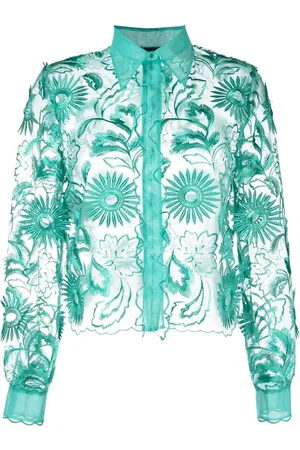 Alberta Ferretti Blouse met borduurwerk