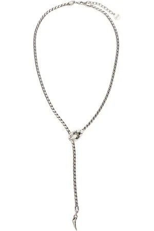 Roberto Cavalli Snake and Fang halsketting
