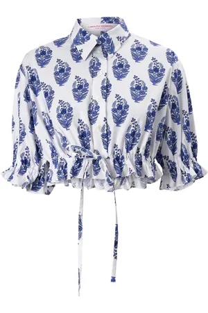 Carolina Herrera Blouse met bloemenprint