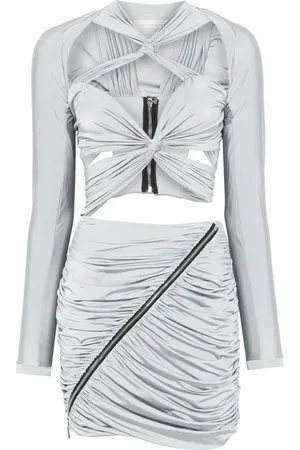 MITILIANE COUTURE Gedrapeerde mini