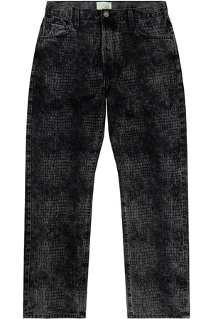 ARIES Jeans met patroon