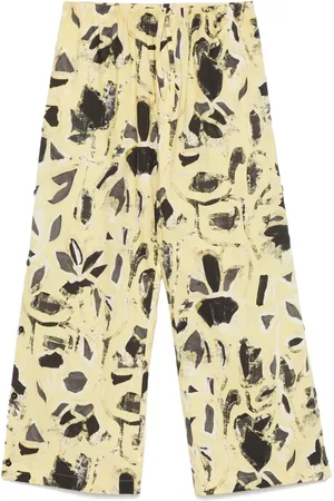 Federico Cina Broek met grafische print