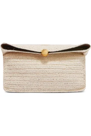 Furla Raffia clutch