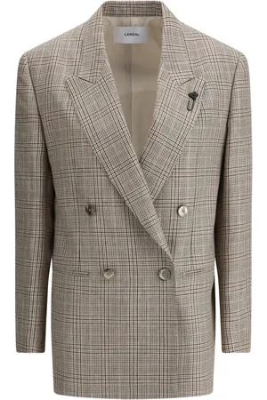 LARDINI Geruite blazer