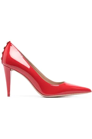 VALENTINO GARAVANI Rockstud lakleren muiltjes