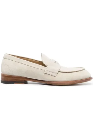 Alexander McQueen Loafers met logoplakkaat