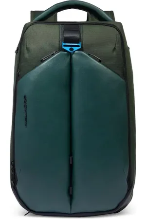 Piquadro Rugzak met geborduurd logo