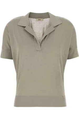 HERNO Poloshirt van katoenblend