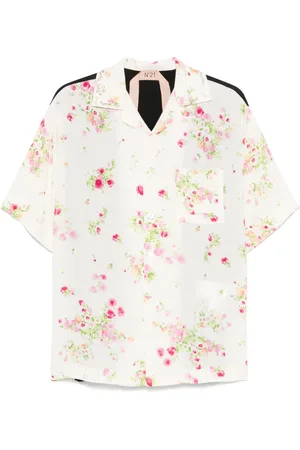 Nº21 Blouse met bloemenprint