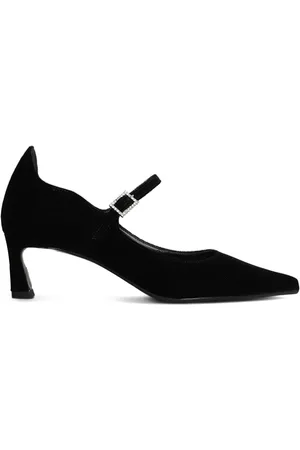 Chantal B 55 mm fluwelen pumps