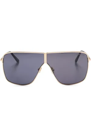 Tom Ford FT1159 zonnebril met piloten montuur
