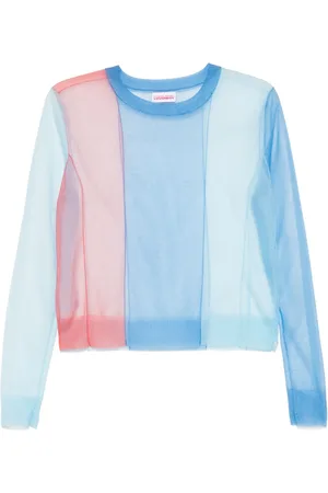 Charles Jeffrey Loverboy Doorzichtige top