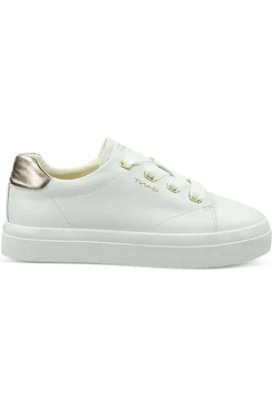 GANT Leren sneakers met metallic details