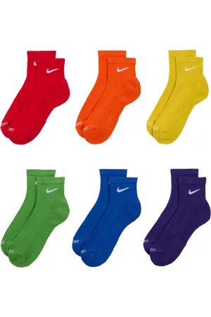 Nike Zes paar Everyday "Multi Color" enkelsokken