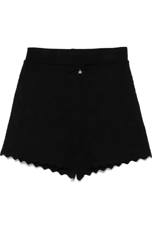 Elisabetta Franchi Shorts met logo jacquard