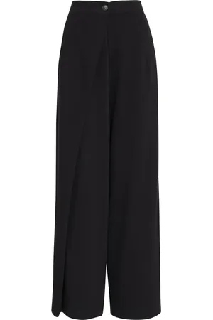 Uma Raquel Davidowicz High waist broek met gekruist detail