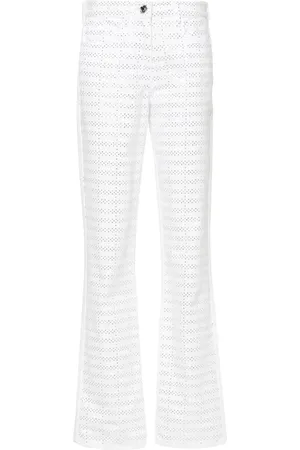 GENNY Straight jeans met stras