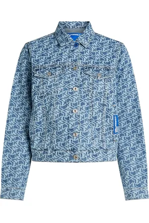 Karl Lagerfeld KLJ denim jack met monogram